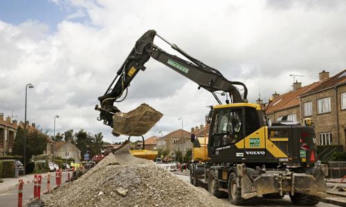 Letbane-arbejde på Buddingevej november 2021