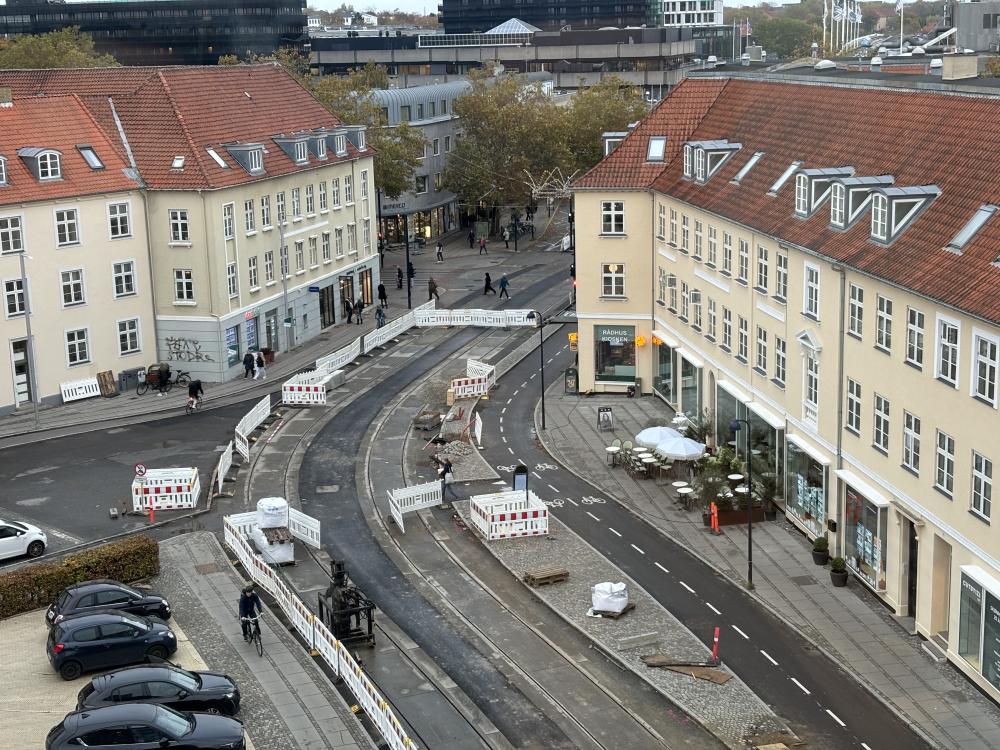 Lyngby Torv 28. oktober 2024.