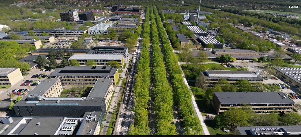 DTU dronefoto - maj 2024.