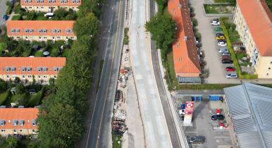 Midlertidig lukning af Klampenborgvej mellem Lundtoftegårdsvej og Firskovvej