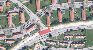 Midlertidig spærring af Sorgenfrigårdsvej ved Klampenborgvej